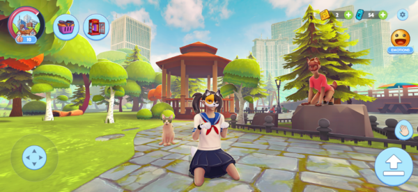 Screenshot Quadrober Simulator: Be a cat Mod APK