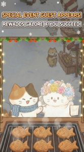 Screenshot Taiyaki Master: Cat Tycoon Mod APK