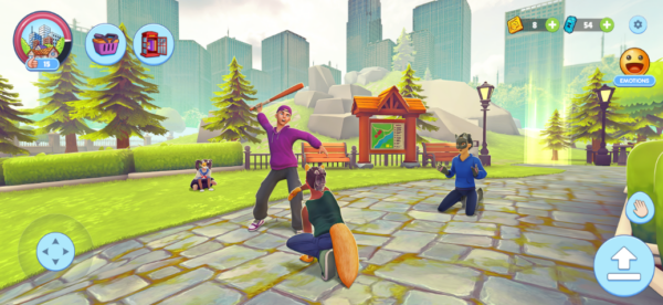 Screenshot Quadrober Simulator: Be a cat Mod APK