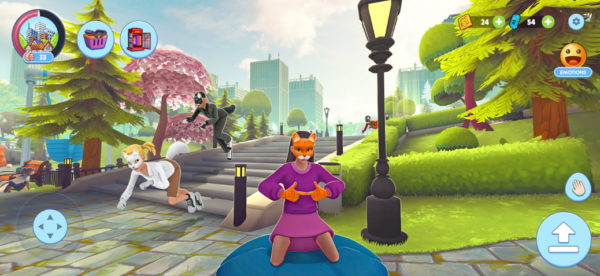 Screenshot Quadrober Simulator: Be a cat Mod APK