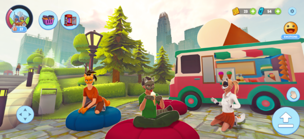 Screenshot Quadrober Simulator: Be a cat Mod APK