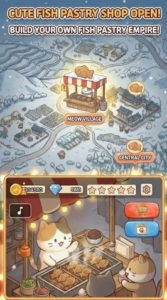 Screenshot Taiyaki Master: Cat Tycoon Mod APK