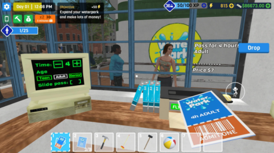 Screenshot Waterpark Owner Simulator Mod APK