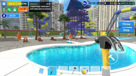 Screenshot Waterpark Owner Simulator Mod APK