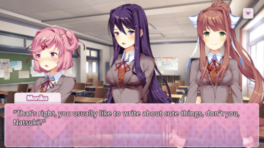 Screenshot Doki Doki Literature Club! Mod APK