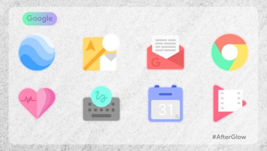 Screenshot Afterglow Icons Pro Mod APK