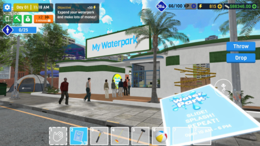 Screenshot Waterpark Owner Simulator Mod APK