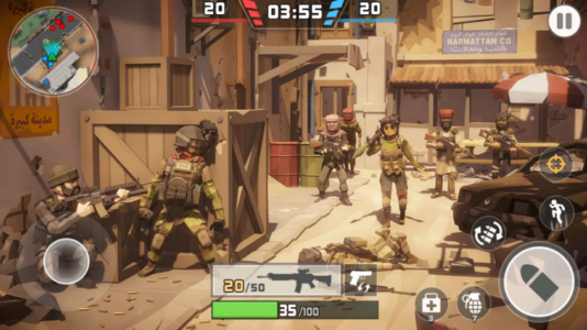 Screenshot Blaze Strike: Pixel Fury FPS Mod APK