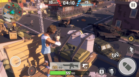 Screenshot Blaze Strike: Pixel Fury FPS Mod APK