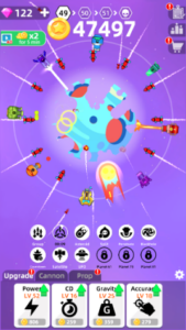 Screenshot Planet Smash Mod APK