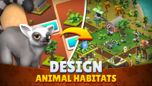 Screenshot Zoo Island: Wild Family Park Mod APK