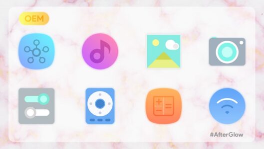 Screenshot Afterglow Icons Pro Mod APK