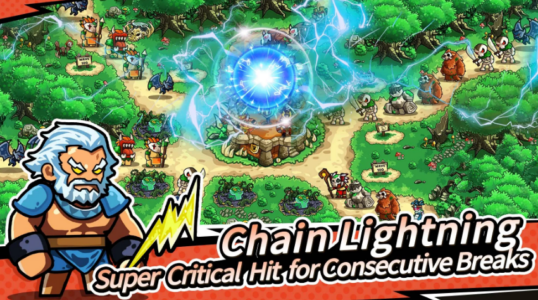 Screenshot Rush defense: idle TD Mod APK