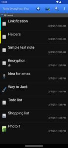 Screenshot Note Everything Mod APK