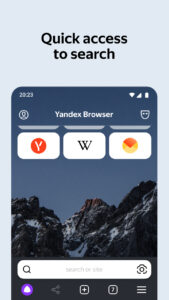 Screenshot Yandex Browser with Protect Mod APK