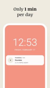 Screenshot Vocabulary – Learn words daily Mod APK