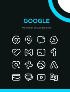Screenshot Linebit Light Icon Pack Mod APK