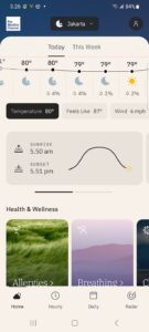 Screenshot The Weather Channel Mod APK