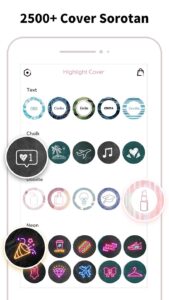 Screenshot Highlight Cover Maker of Story Mod APK
