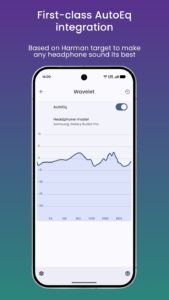 Screenshot Wavelet: headphone specific EQ Mod APK