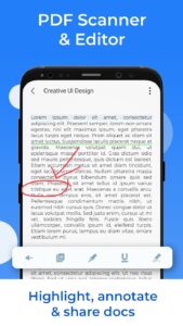 Screenshot DS Scanner: PDF & ID Scanner Mod APK