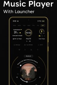 Screenshot Jarvis Scifi: Epic Launcher Mod APK
