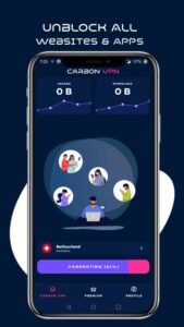 Screenshot Carbon VPN Pro Premium Mod APK