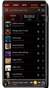 Screenshot Music Player Mod APK