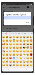 Screenshot Classic Big Keyboard Mod APK