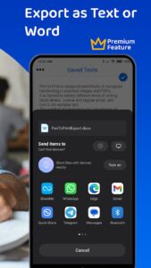 Screenshot PenToPRINT Handwriting to Text Mod APK