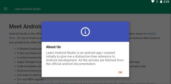 Screenshot Learn Android Studio Offline Mod APK