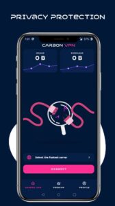 Screenshot Carbon VPN Pro Premium Mod APK