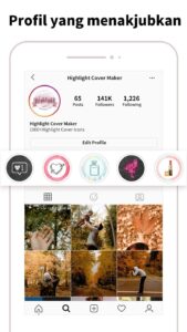 Screenshot Highlight Cover Maker of Story Mod APK