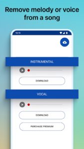 Screenshot AI Vocal Remover & Karaoke Mod APK
