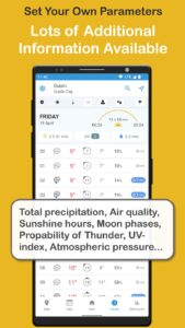 Screenshot Foreca Weather & Radar Mod APK