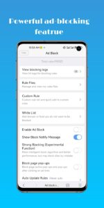 Screenshot WebShuttle – Private Browser Mod APK