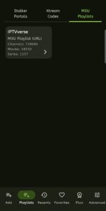Screenshot IPTVverse – IPTV Player Mod APK