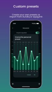 Screenshot Wavelet: headphone specific EQ Mod APK