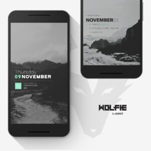 Screenshot Wolfie for KWGT Mod APK