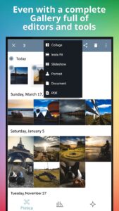Screenshot Pixtica: Camera and Editor Mod APK