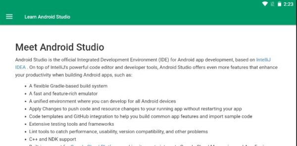 Screenshot Learn Android Studio Offline Mod APK