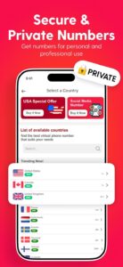 Screenshot Temp Number – 2nd Phone Number Mod APK