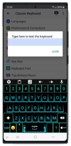 Screenshot Classic Big Keyboard Mod APK