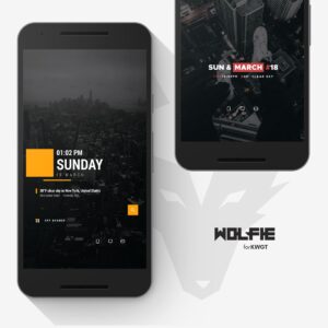 Screenshot Wolfie for KWGT Mod APK