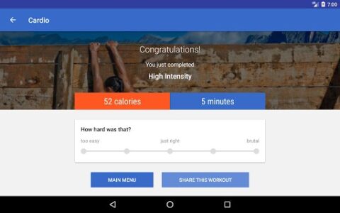 Screenshot HIIT & Cardio Workout Mod APK