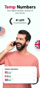 Screenshot Temp Number – 2nd Phone Number Mod APK