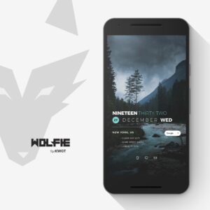 Screenshot Wolfie for KWGT Mod APK