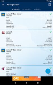 Screenshot FlightAware Flight Tracker Mod APK