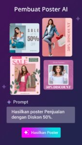 Screenshot AI Poster Maker Mod APK