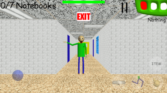 Screenshot Baldi's Basics Classic Mod APK